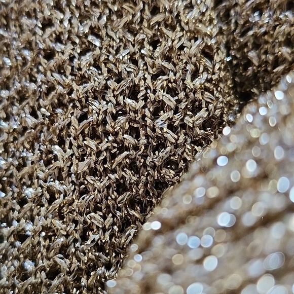 Vintage Sally Gee Metallic Shimmer Pencil Dress - Picture 10 of 10